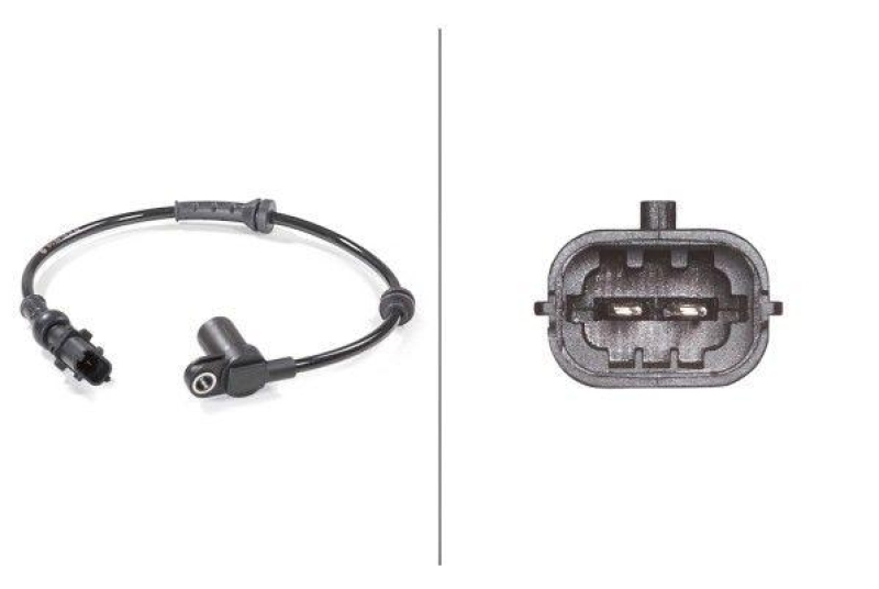 HELLA 6PU 009 106-261 Sensor, Raddrehzahl f&uuml;r OPEL
