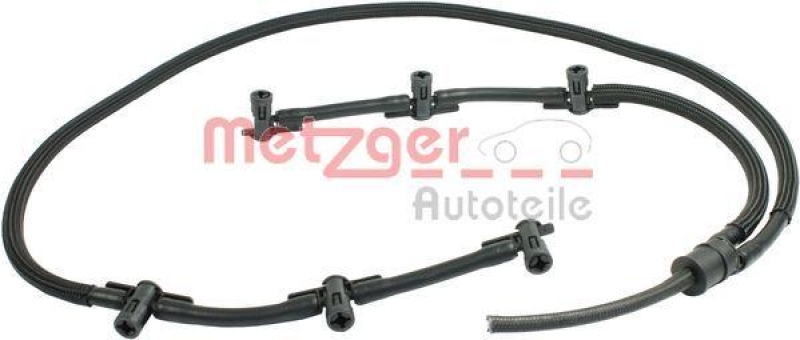 METZGER 0840094 Schlauch, Leckkraftstoff f&uuml;r AUDI/PORSCHE/VW MIT DRUCKVENTIL