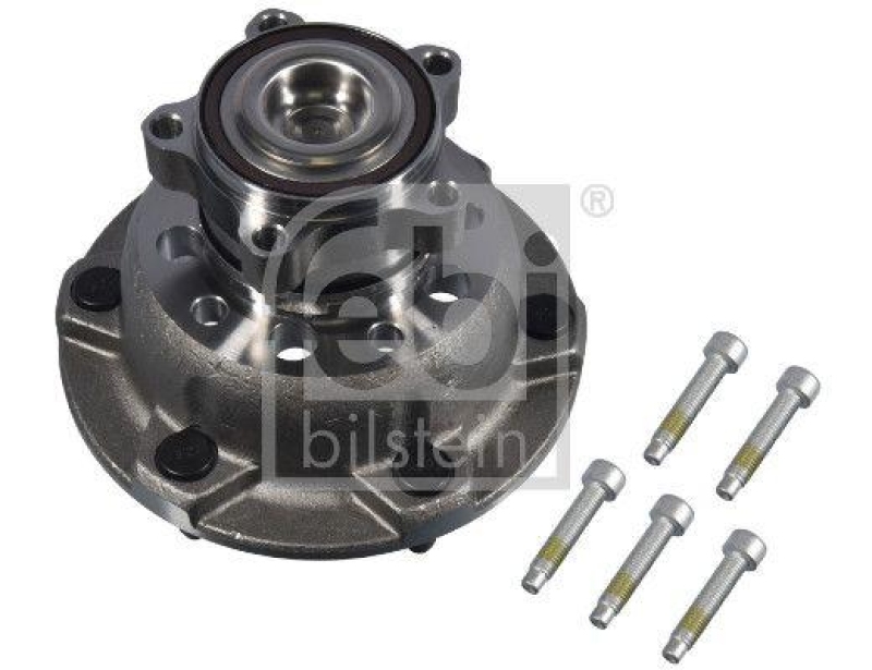 FEBI BILSTEIN 182237 Radlagersatz mit Radnabe und ABS-Impulsring f&uuml;r Ford