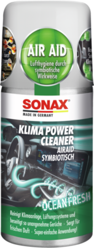SONAX 03236000 Klima Power Cleaner AirAid symbiotisch Ocean-fresh 100ml