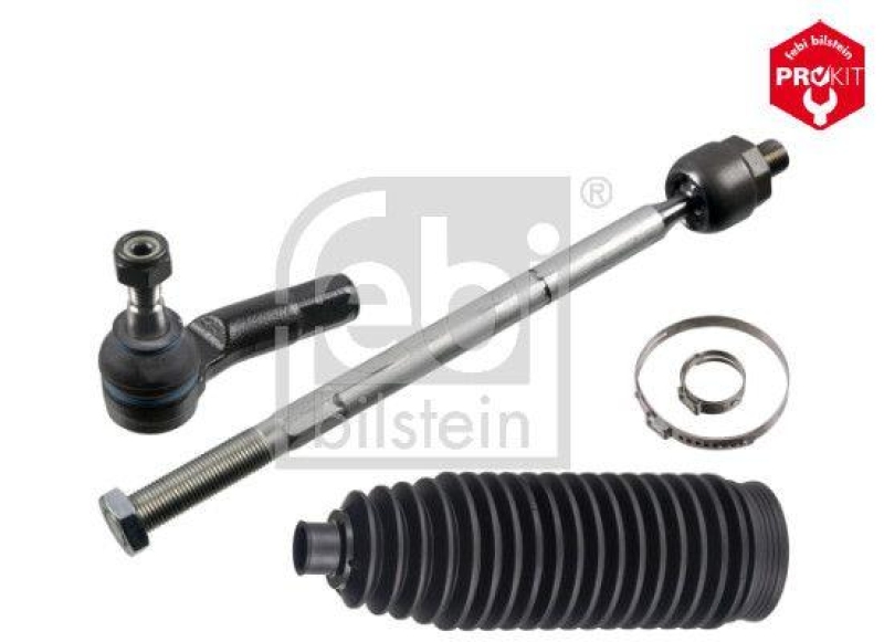 FEBI BILSTEIN 49046 Spurstange mit Lenkmanschettensatz f&uuml;r VW-Audi