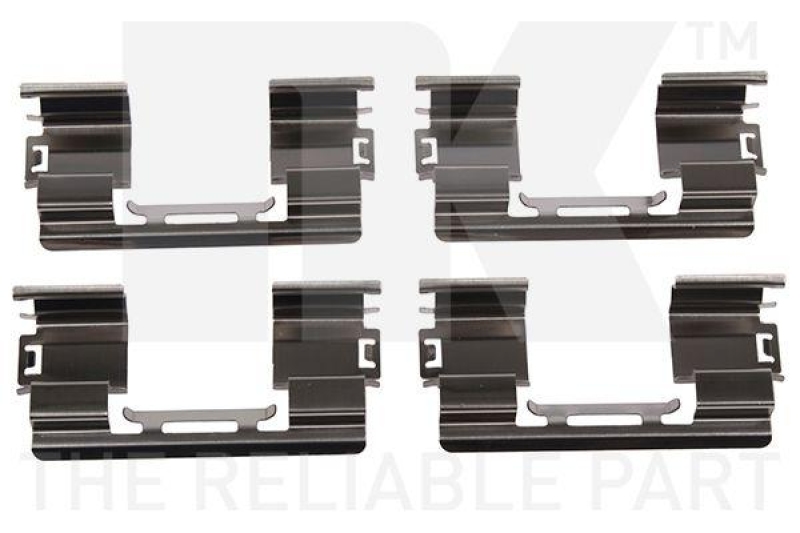 NK 79361813 Zubeh&ouml;rsatz, Scheibenbremsbelag f&uuml;r CHEVROLET, OPEL, VAUX