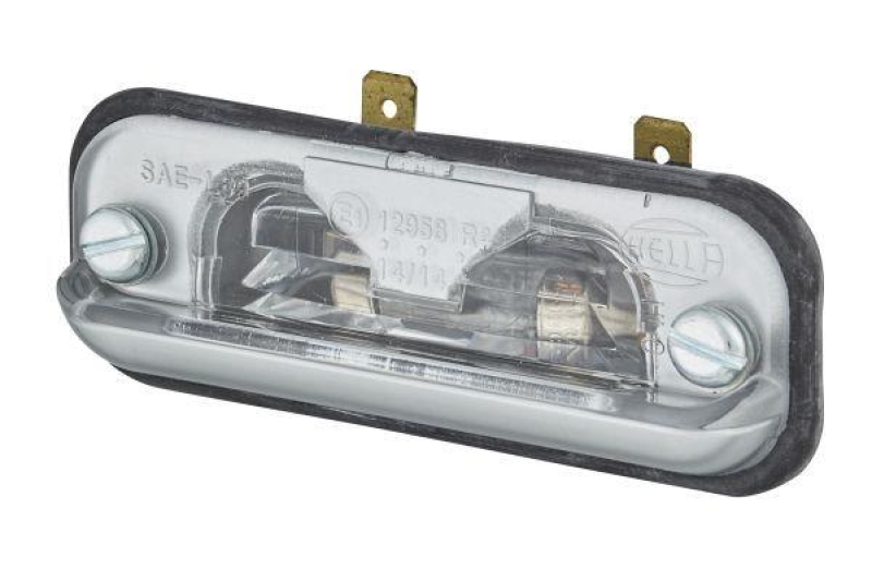 HELLA 2KA 001 378-121 Kennzeichenleuchte Halogen
