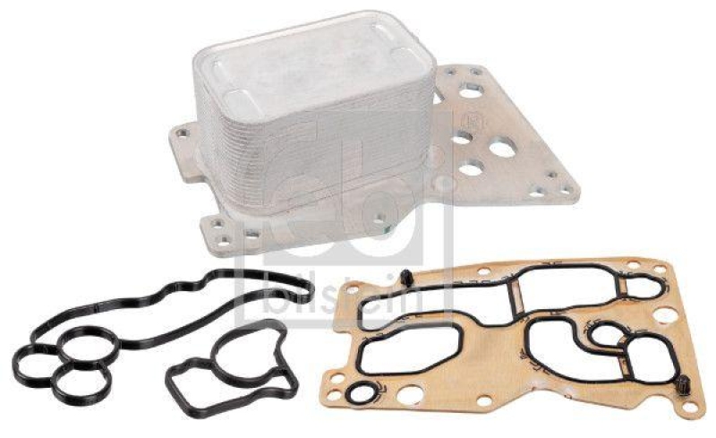 FEBI BILSTEIN 106197 Ölkühler mit Dichtungssatz für BMW