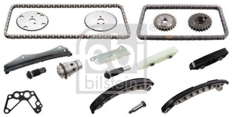FEBI BILSTEIN 176898 Steuerkettensatz f&uuml;r Nockenwelle und Einspritzpumpe f&uuml;r Fiat