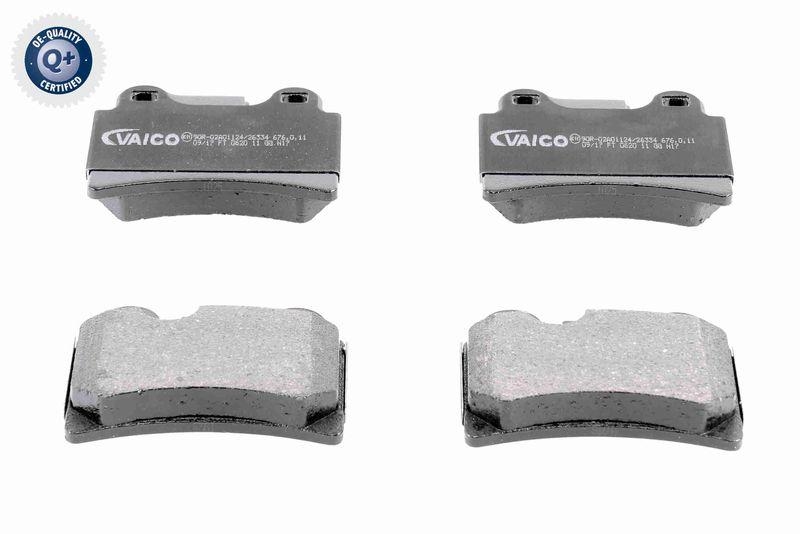 VAICO V10-8297 Bremsbelagsatz, Scheibenbremse Hinterachse, System: Brembo Wva : 24097 f&uuml;r VW