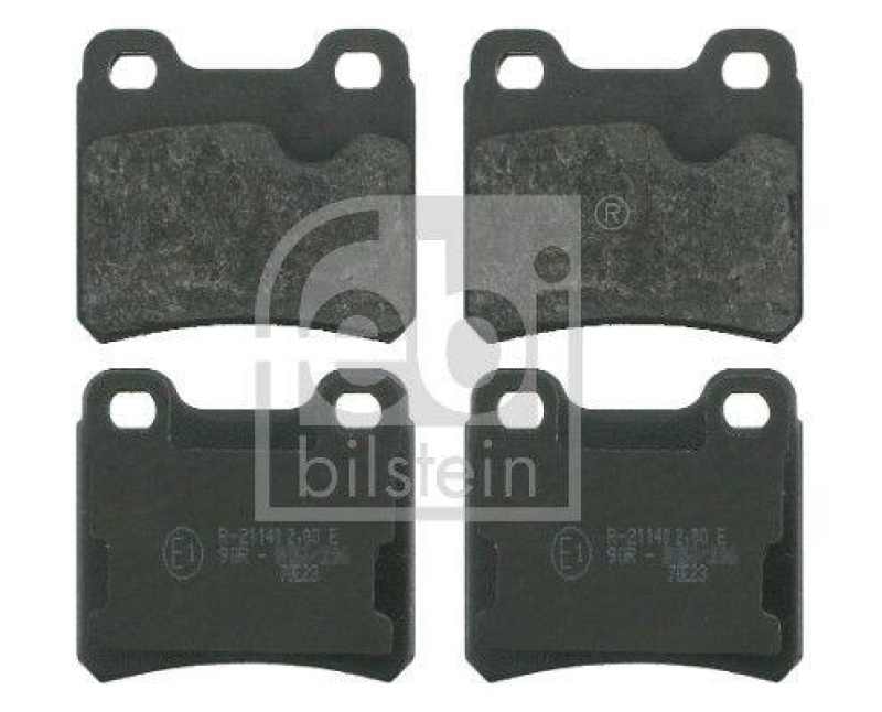 FEBI BILSTEIN 16135 Bremsbelagsatz f&uuml;r Opel