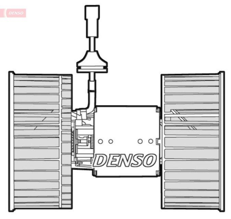 DENSO DEA12002 Innenraumgebl&auml;se IVECO Stralis KIT fans Manual 24V