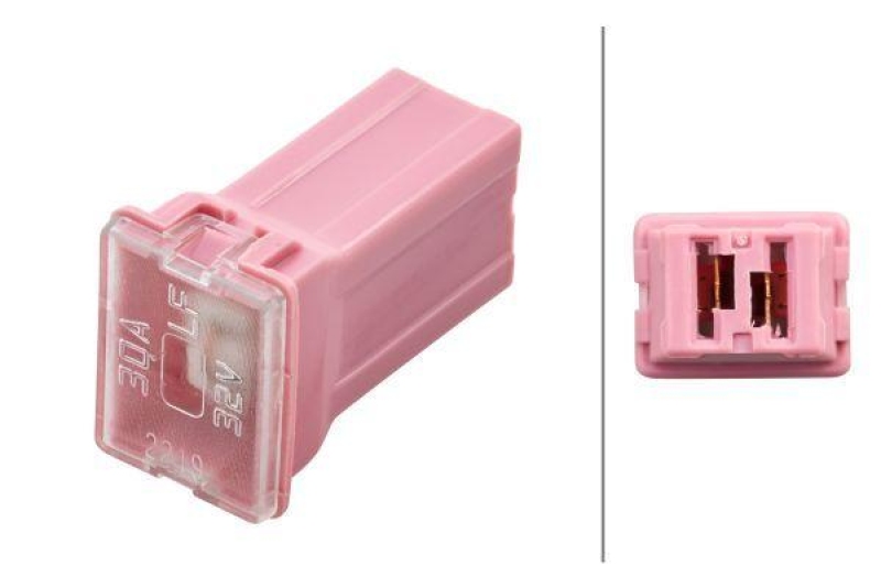 HELLA 8JS 740 026-101 Sicherung Pro-fit / PAL 30 A, rosa