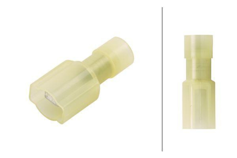 HELLA 8KW 744 705-003 Leitungsverbinder A 142 -> 6 mm&sup2;, gelb