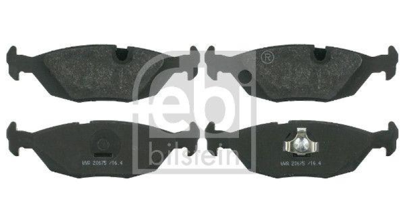 FEBI BILSTEIN 16141 Bremsbelagsatz f&uuml;r BMW