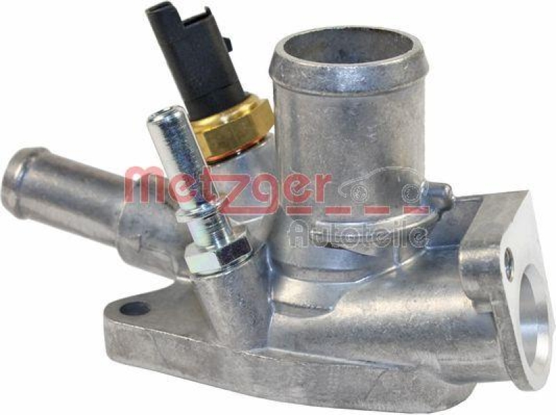 METZGER 4006117 Thermostat Kühlmittel, Mit Gehäuse für FIAT/ALFA/LANCIA/ÖFFNUNGSTEMP. [°C]80