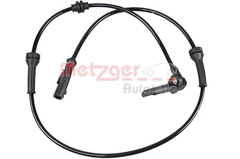 METZGER 09001111 Sensor, Raddrehzahl f&uuml;r NISSAN/OPEL/RENAULT HA links/rechts