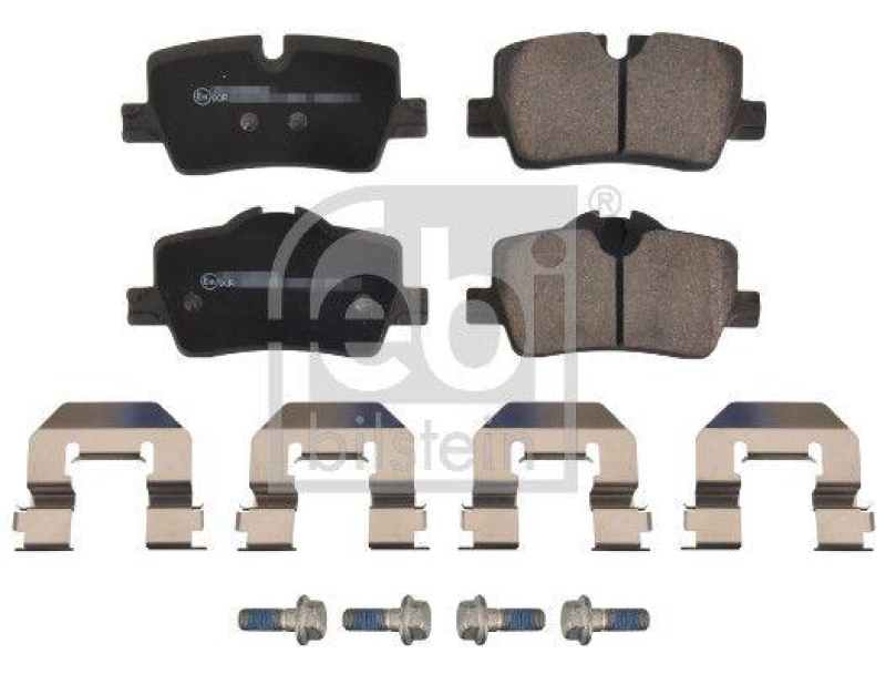 FEBI BILSTEIN 180118 Bremsbelagsatz mit Befestigungsmaterial f&uuml;r BMW