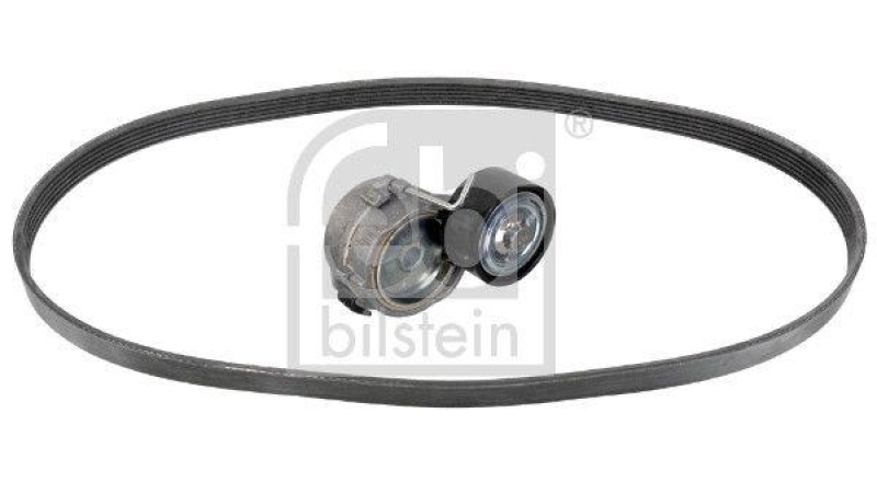 FEBI BILSTEIN 183486 Keilrippenriemensatz mit Riemenspanner f&uuml;r Peugeot