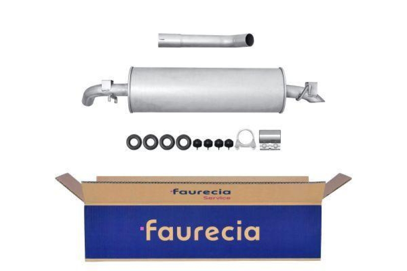 HELLA 8LD 366 033-091 Endschalldämpfer MB