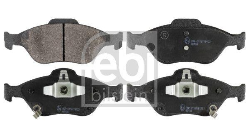 FEBI BILSTEIN 116267 Bremsbelagsatz f&uuml;r TOYOTA