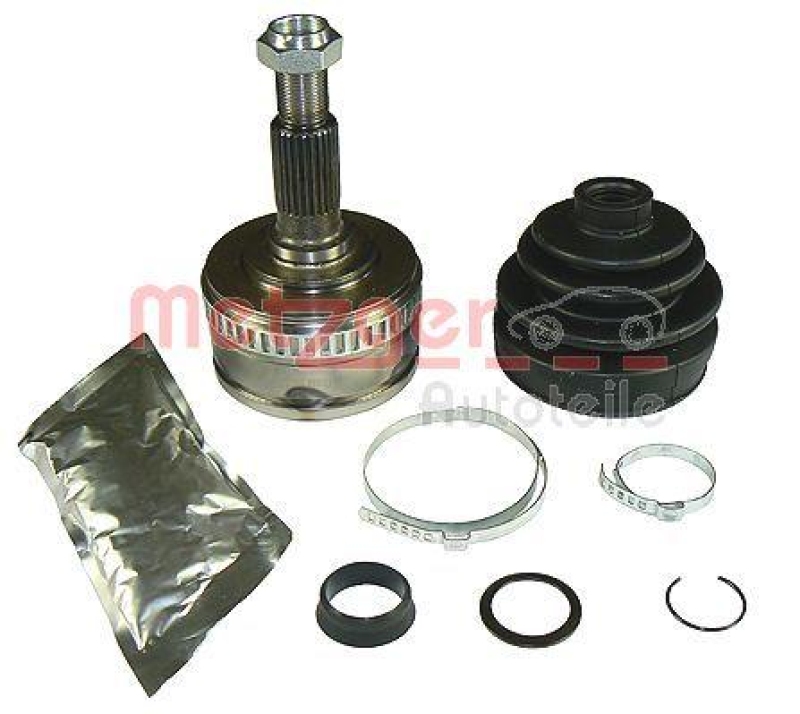 METZGER 7110074 Gelenksatz, Antriebswelle f&uuml;r MB VA links/rechts RADSEITIG