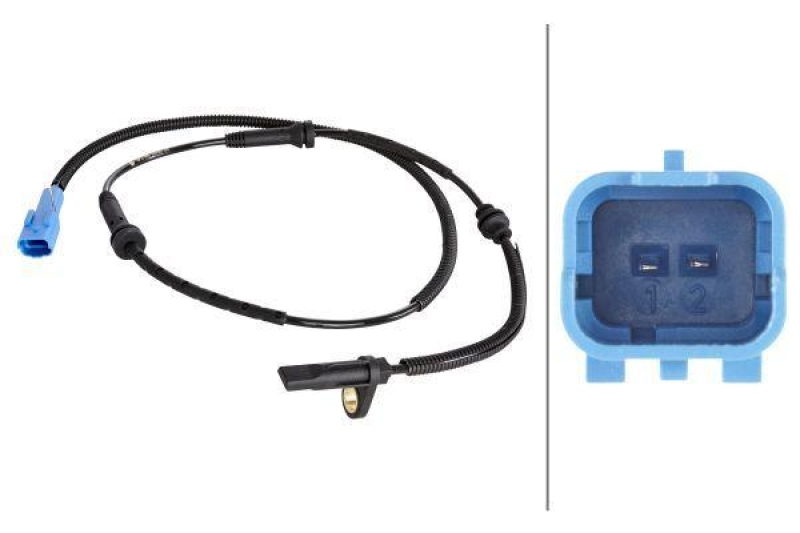 HELLA 6PU 009 106-851 Sensor, Raddrehzahl f&uuml;r P.S.A