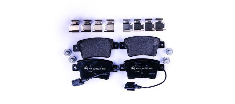 HELLA 8DB 355 019-801 Bremsbelagsatz, Scheibenbremsbelag f&uuml;r ABARTH/FIAT