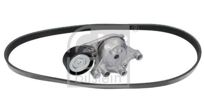 FEBI BILSTEIN 183488 Keilrippenriemensatz mit Riemenspanner f&uuml;r Peugeot