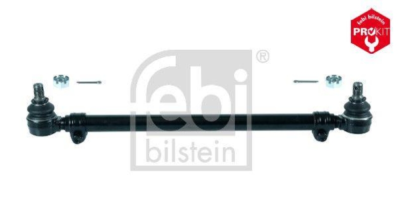 FEBI BILSTEIN 170090 Lenkstange mit Kronenmuttern und Splinten f&uuml;r Renault