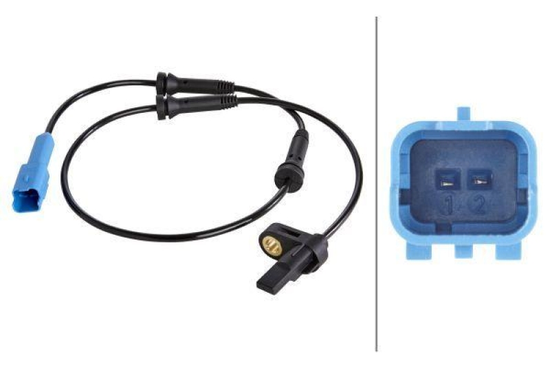 HELLA 6PU 009 106-901 Sensor, Raddrehzahl f&uuml;r PEUGEOT