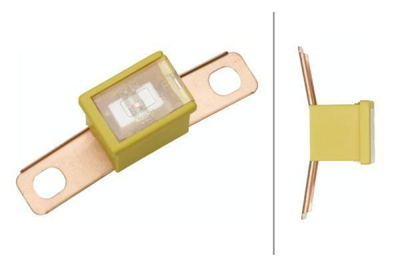 HELLA 8JS 740 026-341 Sicherung PAL, 60 A, gelb