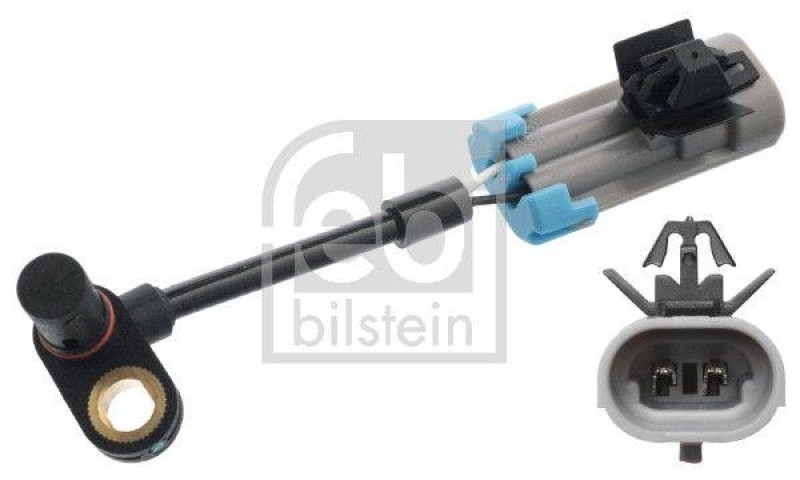 FEBI BILSTEIN 106652 ABS-Sensor mit Befestigungsschraube f&uuml;r CHEVROLET/DAEWOO
