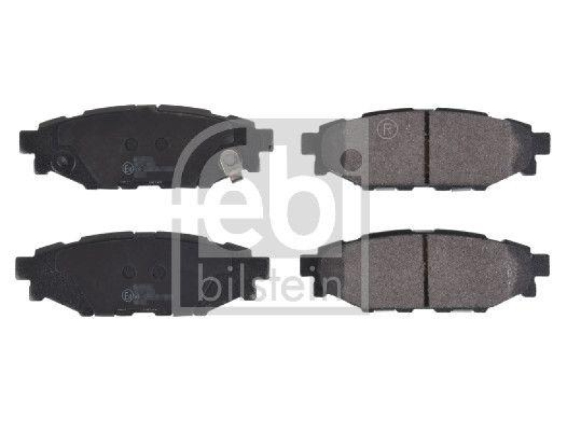 FEBI BILSTEIN 116274 Bremsbelagsatz f&uuml;r SUBARU