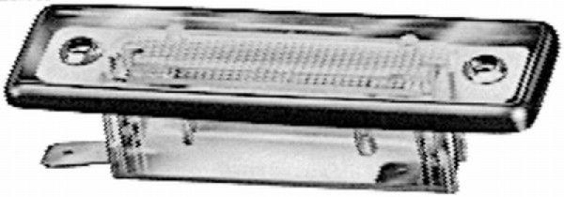 HELLA 2KA 004 331-067 Kennzeichenleuchte Halogen