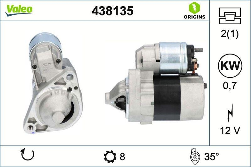 VALEO 438135 Starter Neu - ORIGINS