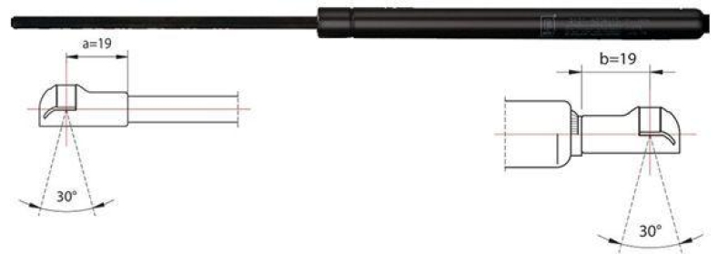 METZGER 2110291 Gasfeder, Koffer-/Laderaum f&uuml;r AUDI