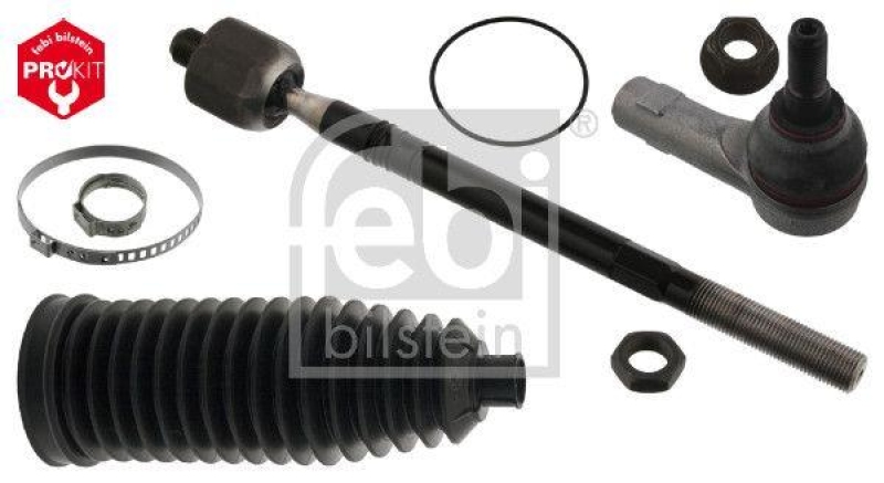 FEBI BILSTEIN 49062 Spurstange mit Lenkmanschettensatz für VW-Audi