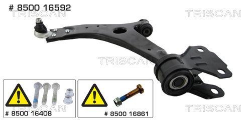 TRISCAN 8500 16592 Querlenker f&uuml;r Ford C-Max, Grand Max