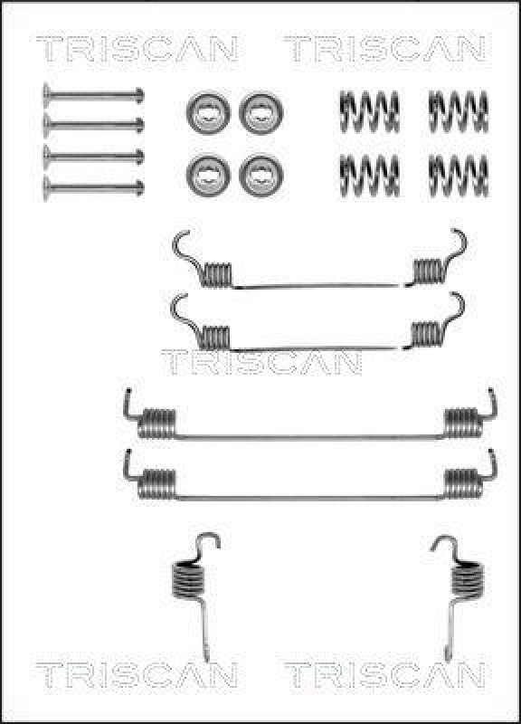TRISCAN 8105 422582 Montagesatz F. Bremsbacken f&uuml;r Mitsubishi