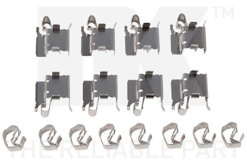 NK 79451748 Zubeh&ouml;rsatz, Scheibenbremsbelag f&uuml;r MAZDA, TOYOTA