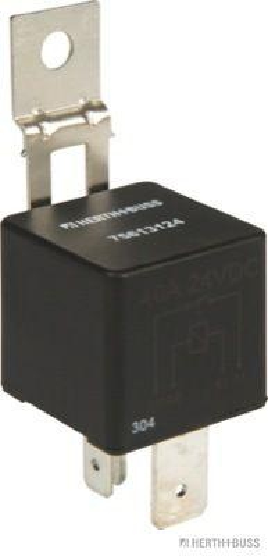 HERTH+BUSS 75613124 Relais, Arbeitsstrom 24 V, 40 A, 4 pins