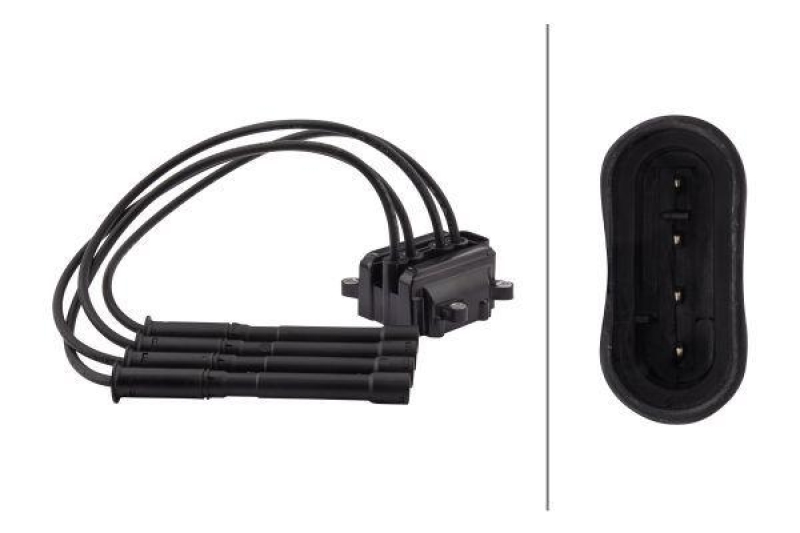 HELLA 5DA 358 000-581 Z&uuml;ndspule f&uuml;r RENAULT/DACIA