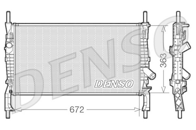DENSO DRM10105 K&uuml;hler FORD TRANSIT Box 2.2 TDCi (2006 - )