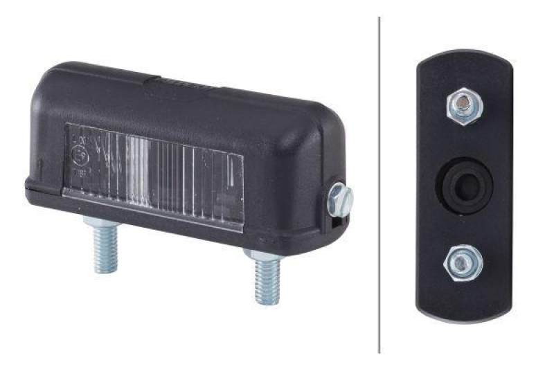 HELLA 2KA 357 014-001 Kennzeichenleuchte Halogen