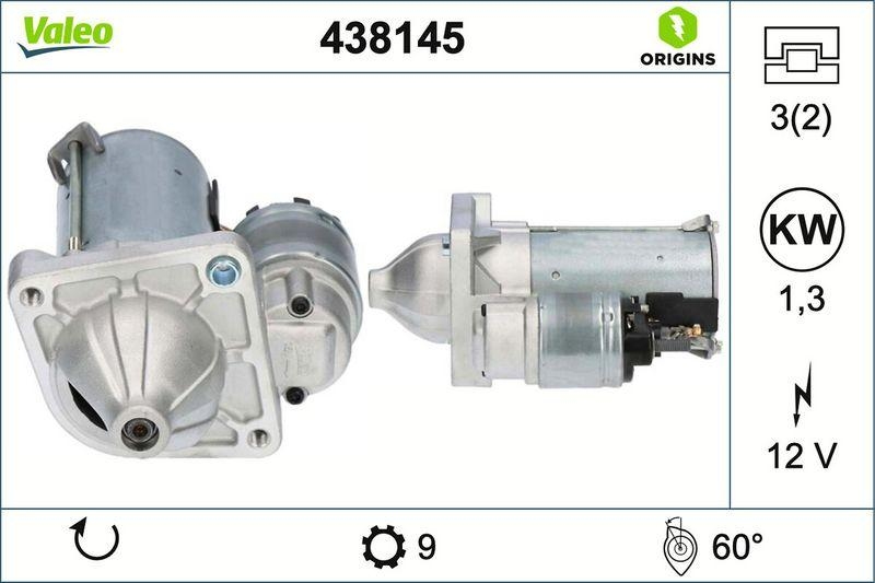 VALEO 438145 Starter Neu - ORIGINS