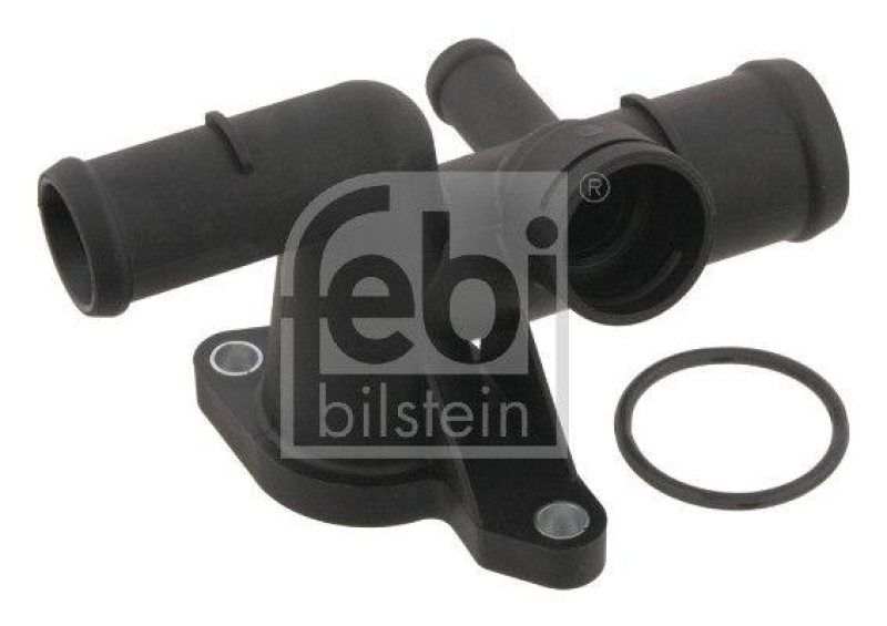 FEBI BILSTEIN 29886 K&uuml;hlwasserflansch f&uuml;r Zylinderkopf, mit Dichtung f&uuml;r VW-Audi