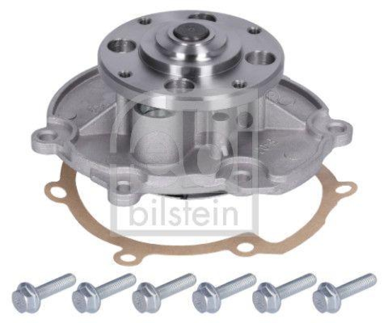 FEBI BILSTEIN 185669 Wasserpumpe mit Dichtung und Schrauben f&uuml;r CHEVROLET/DAEWOO