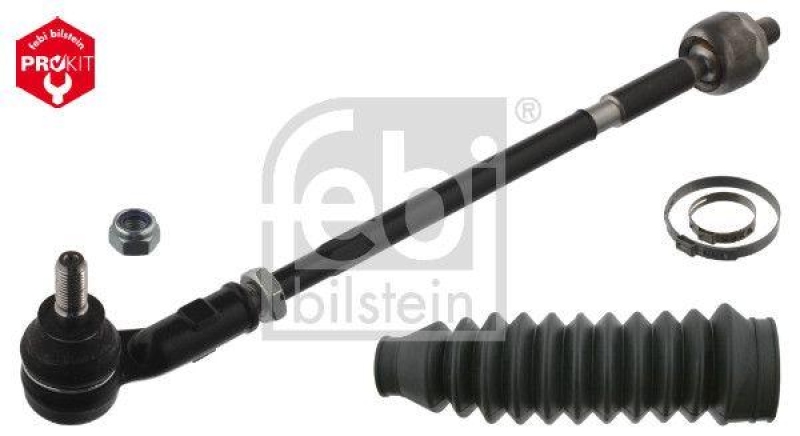 FEBI BILSTEIN 49068 Spurstange mit Lenkmanschettensatz für VW-Audi