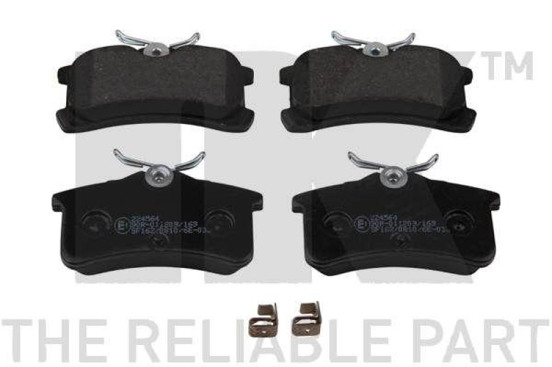 NK 224564 Bremsbelagsatz, Scheibenbremse f&uuml;r TOYOTA