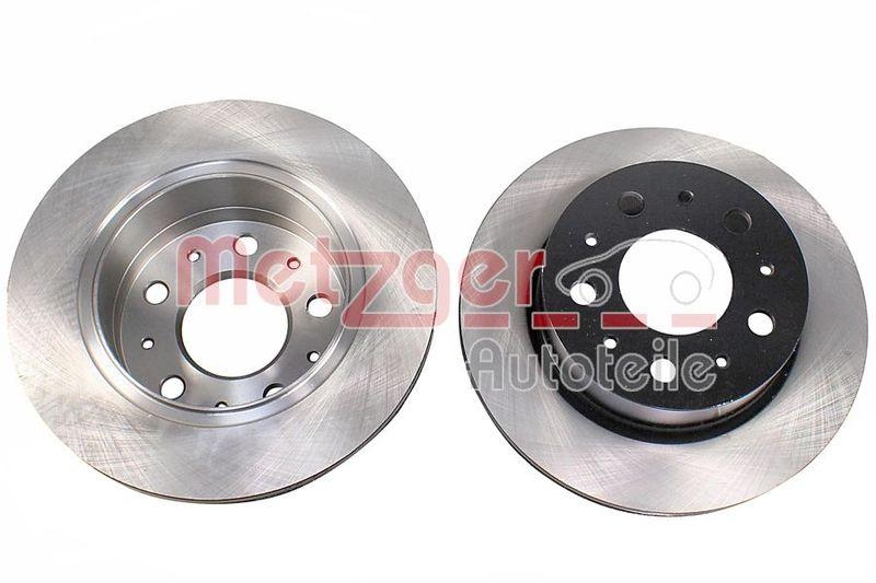 METZGER 6110977 Bremsscheibe Lack/Ks/Hc f&uuml;r CITROEN/FIAT/PEUGEOT HA links/rechts