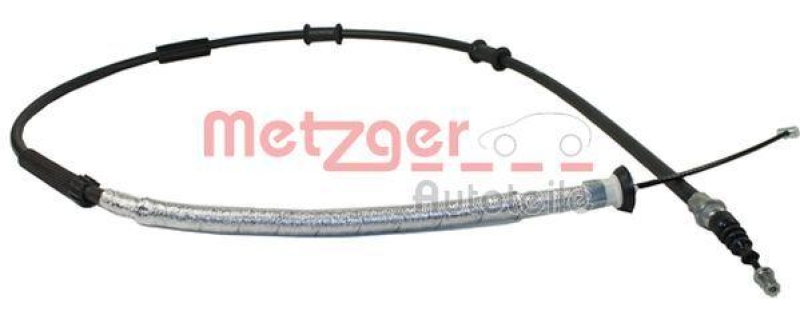 METZGER 12.0753 Seilzug, Feststellbremse f&uuml;r ABARTH/ALFA/FIAT hinten links