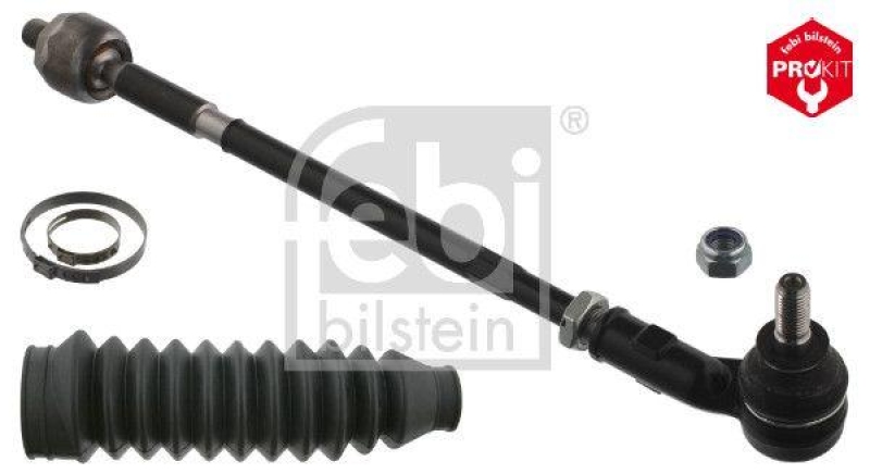 FEBI BILSTEIN 49074 Spurstange mit Lenkmanschettensatz f&uuml;r VW-Audi