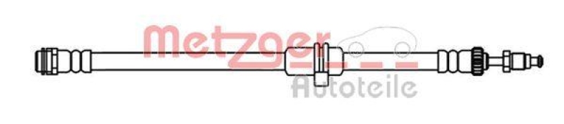 METZGER 4119084 Bremsschlauch f&uuml;r MINI VA links/rechts